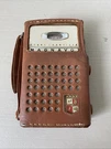 Magnavox Model 2-AM-80 Transistor Radio With Leather Case. Fixed Price $19.99.