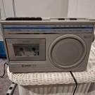 Vintage Samsung RC-305 Radio Cassette Recorder Gray 2-BAND Am/fm Battery Powered. Fixed Price $52.24.