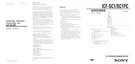 Sony ICF-SC1PC Wavehawk Scanner Operating Instructions And Service Manual. Fixed Price $27.95.