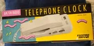 Electro Brand * Am/fm Radio Telephone Clock Desk Or Wall Mount Model 8036. Fixed Price $30.00.