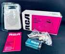 Rca Portable Am Pocket Radio Wrist Strap Earphones Vtg 1970 New Nos RZG-101J. Fixed Price $35.00.