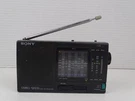 Sony ICF-SW10 12 Bands Fm Mw Lw Portable Receiver Radio No Battery Door Works. Fixed Price $49.25.