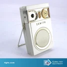 Zenith R500A 7 Transistor Hand Wired Am Pocket Radio Ivory Circa 1955. Fixed Price $59.00.