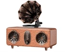 AS36 Retro Bluetooth Speaker Vintage Gramophone Style Wireless Wood Fm Radio Usb. Fixed Price $19.99.