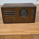 1936 American Bosch 660T Radio 7 Tube Wave Broadcast S/w Police Wood Cabinet. Fixed Price $278.90.
