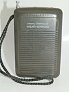 Realistic Crystal Controlled Weather Radio Pocket Hand Held Receiver 12-242 9V. Fixed Price $8.79.