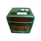 Green Soundesign Am/fm Cube Alarm Clock Radio Cassette Player Works. Fixed Price $24.94.