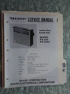 Sharp FX-215 Service Manual Original Repair Book Radio Am Fm Band. Fixed Price $19.99.