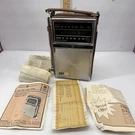 General Electric Portable Radio Brown Solid State 7-2877F Ac Dc Manual (no Work). Fixed Price $59.99.