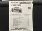 Original Sharp Service Manual For Gf Model Boomboxes Radios Select One. Fixed Price $7.98.
