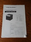 Realistic 12-175 Am Cube Radio Service Manual. Fixed Price $13.00.