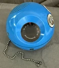 Vintage Panasonic Panapet R-70 Am Ball Radio Blue With Chain Tested. Fixed Price $39.95.
