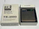 Sony Portable Radio TR-3550 Am Transistor Pocket Original Box Tested Byu. Fixed Price $49.95.