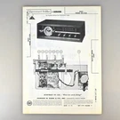 Sony 8FC-75W Electric Clock Radio Sams Photofact Service Manual 1189-4. Fixed Price $9.95.