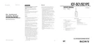 Sony ICF-SC1 Wavehawk Scanner Operating Instructions And Service Manual. Fixed Price $24.95.