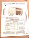 Original Sams Photofact 554-17 Westinghouse H-759T6 H-760T6 Table Radio 1961. Fixed Price $5.90.