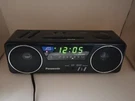 Panasonic RC-X210 Am Fm Stereo Boombox Clock Radio Missing Battery Cover. Fixed Price $40.00.