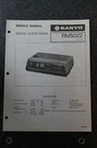 Sanyo RM5022/5021 Service Manual. Fixed Price $21.99.