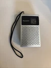 Vintage 1960 Panasonic Am Hand Held Radio Model R-1014. Fixed Price $24.00.