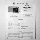Rca Models RGD24 -a -n -y Series "slumberette" Radio Service Manual 1965. Fixed Price $9.00.