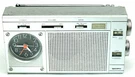 Rare Sampo UR-66 Compact Travel Fm Clock Radio W/ Speaker Works Great. Fixed Price $49.95.