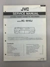 Jvc RC-W40 Original Service Manual Free Shipping. Fixed Price $14.00.