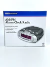 Living Solutions Am Fm Alarm Clock Radio Led Snooze Tested Works. Fixed Price $19.00.