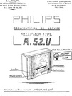 Service Manual For Philips A52. Fixed Price $7.48.
