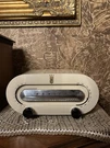 Zenith H511-W "racetrack" White Bakelite Radio Working Vintage Mid Century Clean. Fixed Price $199.00.