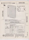 Sams 1962 Motorola X26J Radio Schematic With Charts And Diagrams. Fixed Price $9.84.