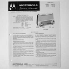 Motorola Models 6T15N 6T15S Home Radio Service Manual October 1958. Fixed Price $9.95.
