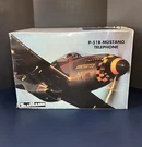P-51 B Mustang World War Ii Fighter Plane Telephone Tested /works No Wings. Fixed Price $29.99.