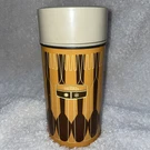 Vintage King Seeley Thermos 7063 Brown And Orange 1971 Spoon/fork Design 10 Oz. Fixed Price $12.99.