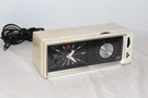 1970S Montgomery Ward Airline Model GEN-1900A Am Fm Clock Radio. Fixed Price $28.00.