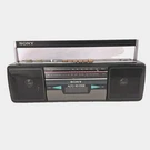 Vintage Sony Cfs 220 Sound Rider Boombox Radio Cassette Recorder For Parts Only. Fixed Price $95.99.