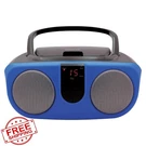 Proscan PRCD243M Portable Boom Box Am/fm Radio Blue. Fixed Price $44.99.