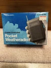 Realistic Crystal Controlled Pocket Weatheradio Alert 12-143 Shack. Fixed Price $16.90.