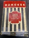 Vintage Burgess XX30 Radio 'b' Battery - For Display Only. Fixed Price $9.00.
