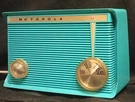 Vintage 1960 Motorola A8J25 Turquoise Aqua Tube Radio Mcm Mid Century Atomic. Fixed Price $299.99.
