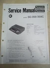 Panasonic Service Manual SG-358/C Record Player Original. Fixed Price $8.98.