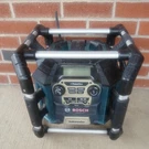 Bosch PB360S 18V Power Box Jobsite Radio W/ Battery. Fixed Price $90.00.
