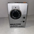 Am Fm Stereo Roller Phone Works With Black Case Needs Batteries. Fixed Price $28.99.