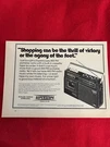 Vintage 1975 Marantz Superscope Am/fm Radio Print CR-1000A Portable. Fixed Price $7.97.