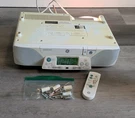 Ge Spacemaker 7-5290A Radio & Cd Player Under Cabinet Stereo Tested W/ Remote. Fixed Price $34.99.