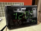 Rca Digital Clock Radio 2-ALARM RC40-A Product Black/gray Works Great. Fixed Price $20.00.