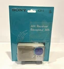 Sony ICR-3 Gray Am Receiver Vintage Pocket Radio W/ Built-in Antenna Brand New. Fixed Price $44.00.