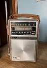 General Electric Ac Battery Portable Vintage Radio Solid State Am/fm. Fixed Price $58.50.