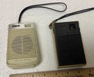 Two Vintage P1757 & Rca RZG103N Am Transistor Pocket Radios. Fixed Price $12.99.