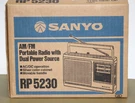 Vintage Sanyo Rp 5230 Am/fm Portable Radio Dual Power Ac/dc Operation New. Fixed Price $125.00.