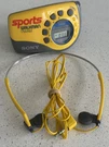Vintage Sony SRF-M78 Walkman Am/fm Radio Yellow Sports Headphone MDR-W14 Armband. Fixed Price $19.25.